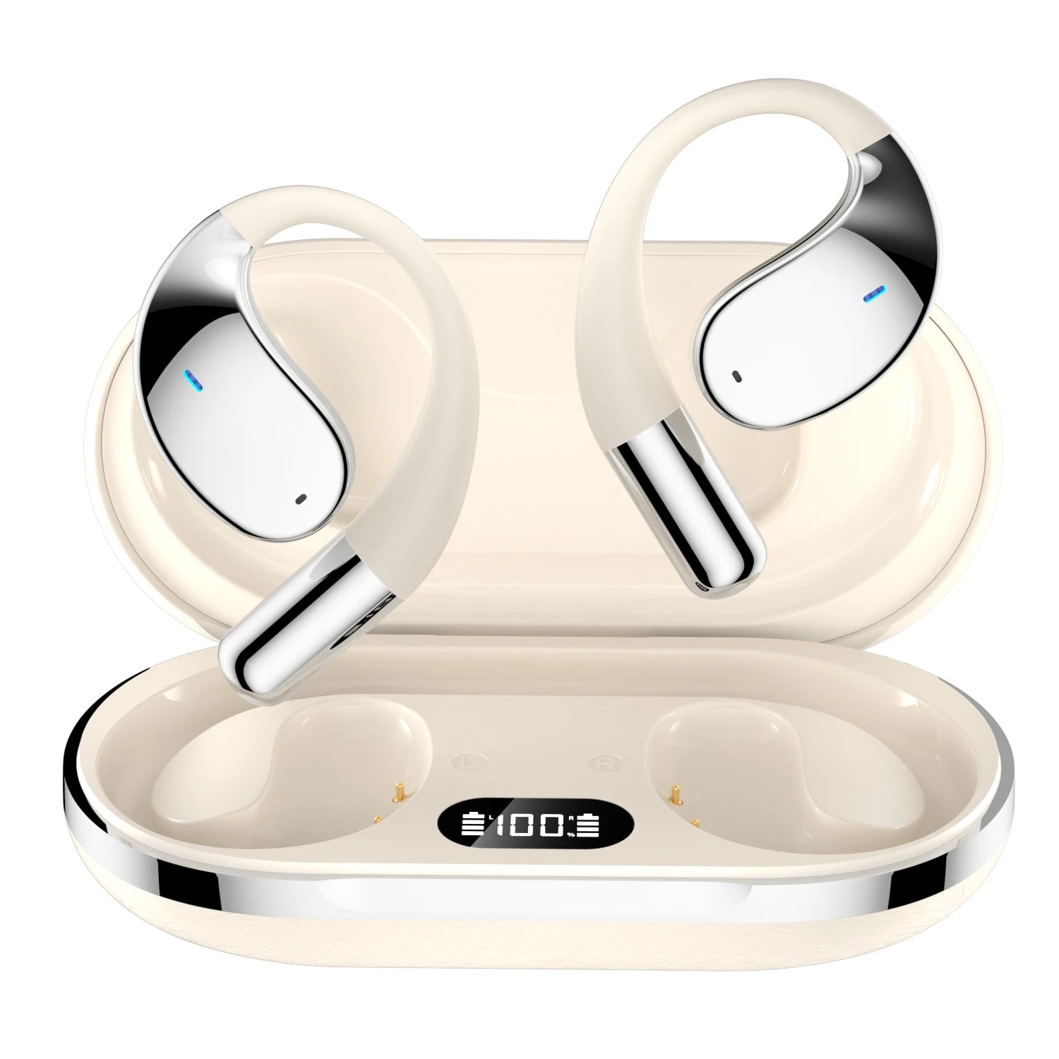 Q39Wireless AI RealTime Translation Headphones 140Languages Instant Voice Translator Earbuds Ear Hook Noise Cancelling Headphone